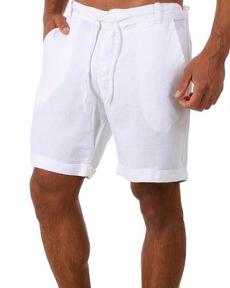 Shorts classiques avec cordon de taille ajustable et poches pour homme | Rêve