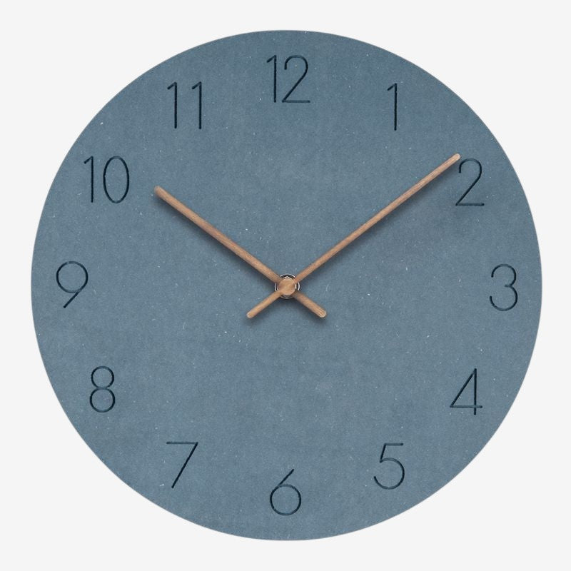 Horloge murale ronde à affichage numérique fonctionnant à piles | Rêve