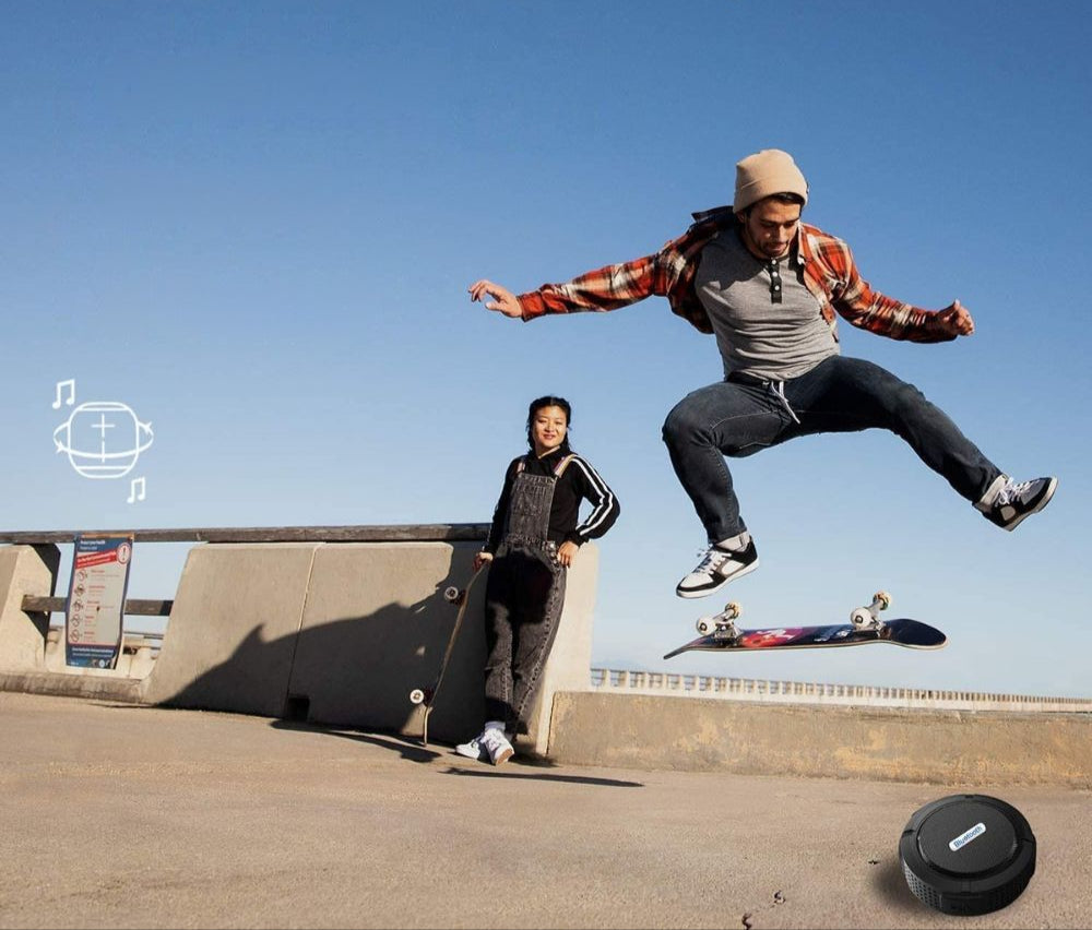 Haut-parleur Bluetooth portable avec ventouse | Rêve