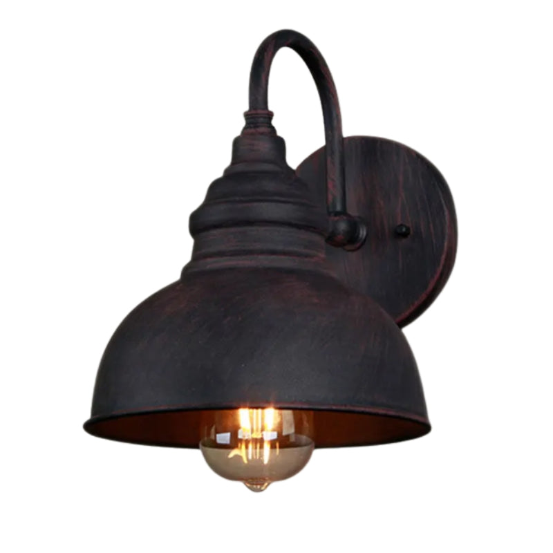 Applique murale d’extérieur étanche en métal pour jardin | Rêve