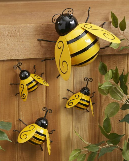 Ornements décoratifs en forme de bourdon pour jardin (lot de 4) | Rêve