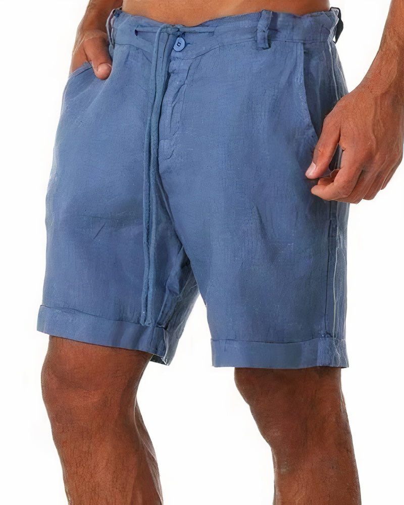 Shorts classiques avec cordon de taille ajustable et poches pour homme | Rêve