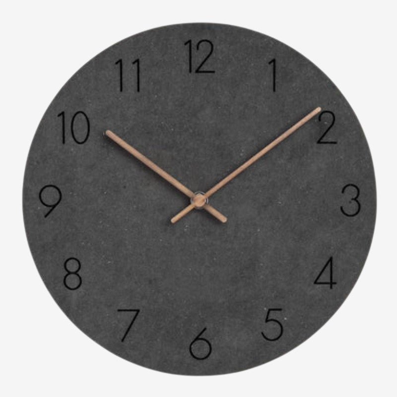 Horloge murale ronde à affichage numérique fonctionnant à piles | Rêve