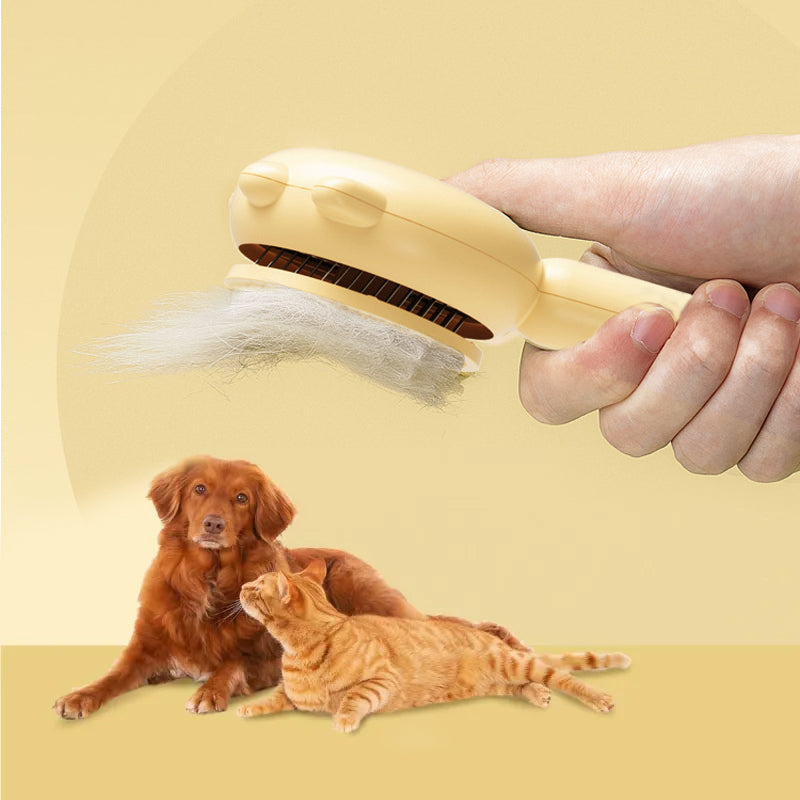 Brosse de toilettage pour animaux avec fonction peigne | Rêve