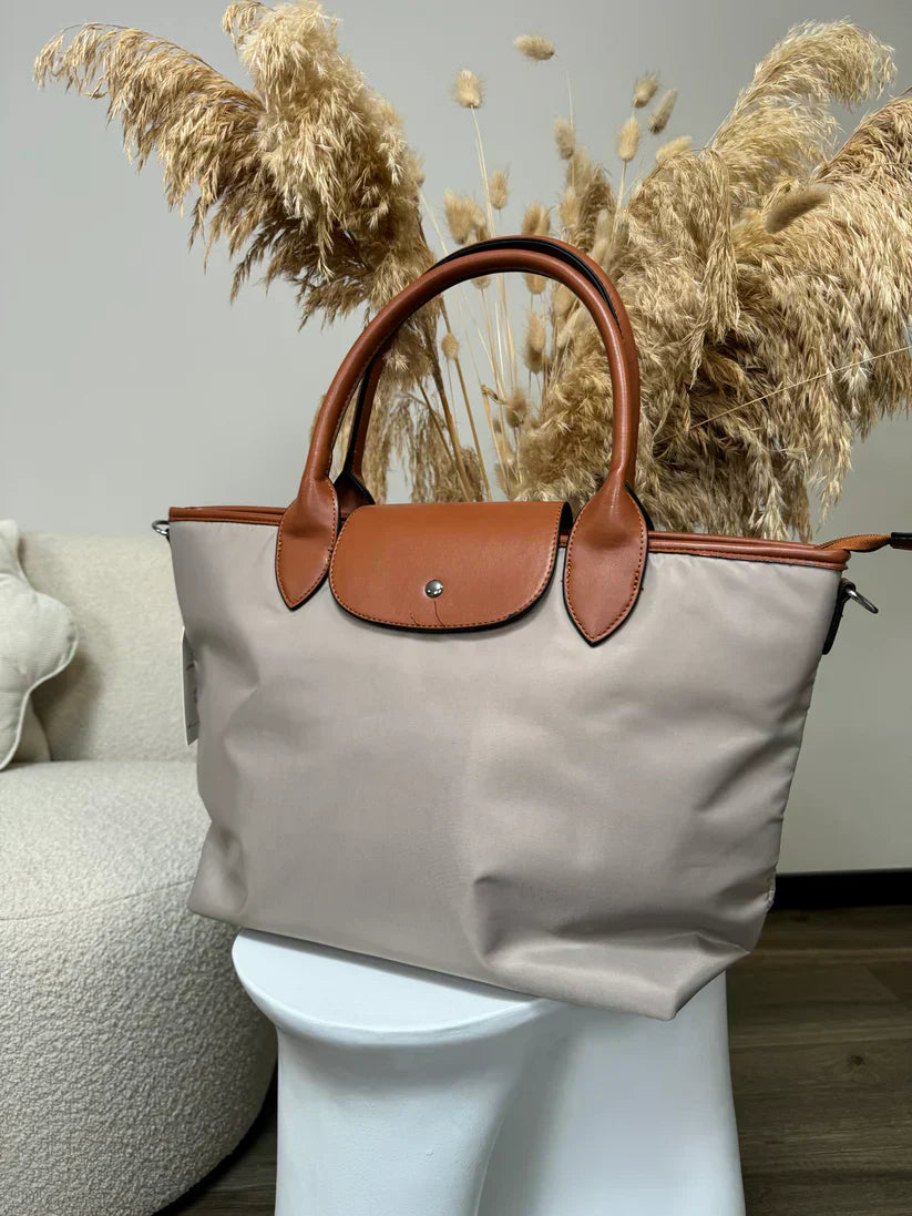 Sac femme spacieux avec bandoulière amovible et fermeture à bouton-pression| Rêve