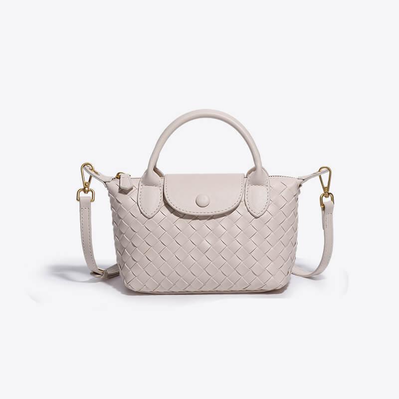 Sac bandoulière femme compact avec texture tissée | Rêve