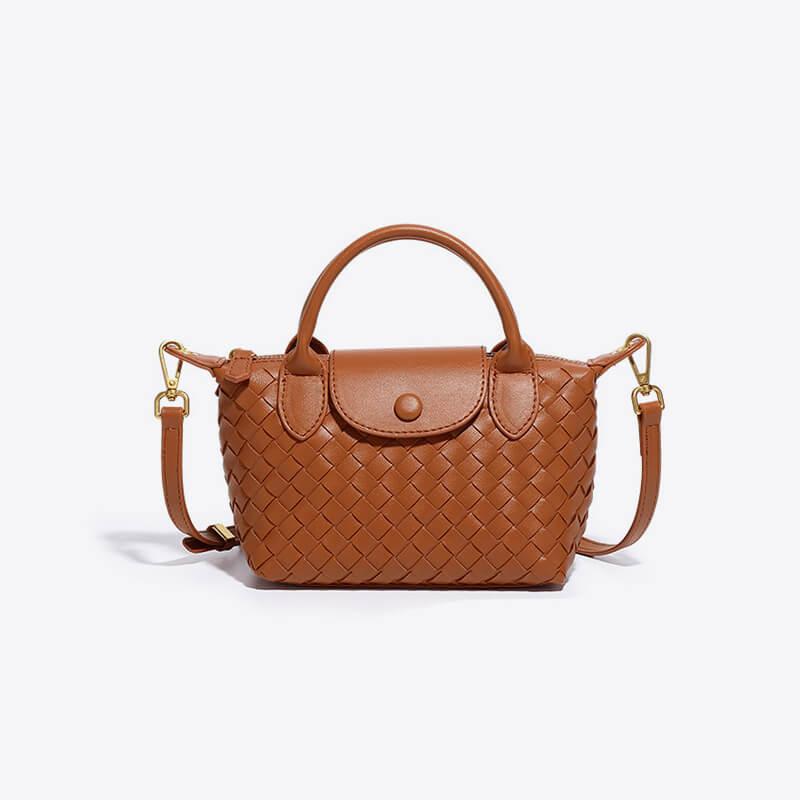 Sac bandoulière femme compact avec texture tissée | Rêve