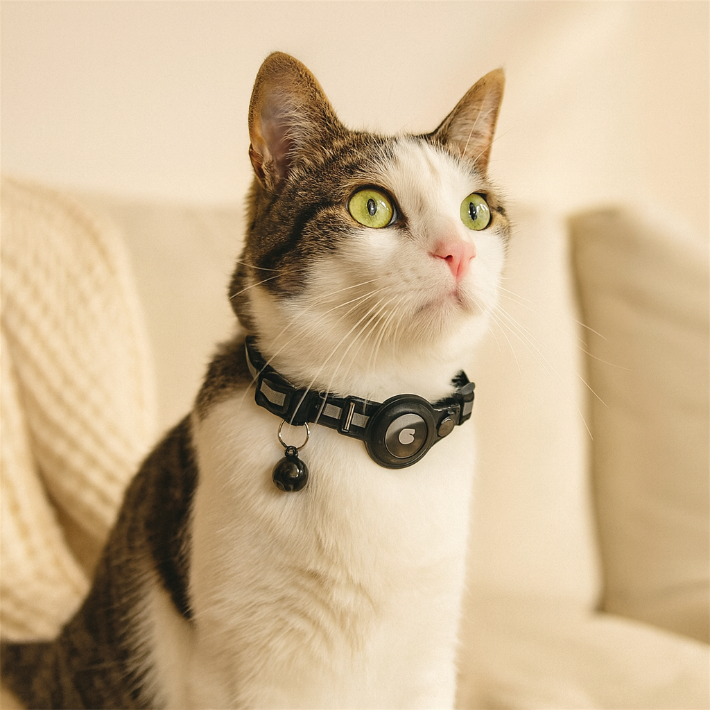 Collier GPS pour chat avec fermeture de sécurité | Rêve