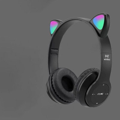 Casque audio Bluetooth sans fil avec oreilles décoratives | Rêve