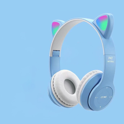 Casque audio Bluetooth sans fil avec oreilles décoratives | Rêve