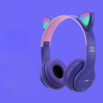 Casque audio Bluetooth sans fil avec oreilles décoratives | Rêve